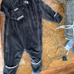 Infant north face fleece onepiece